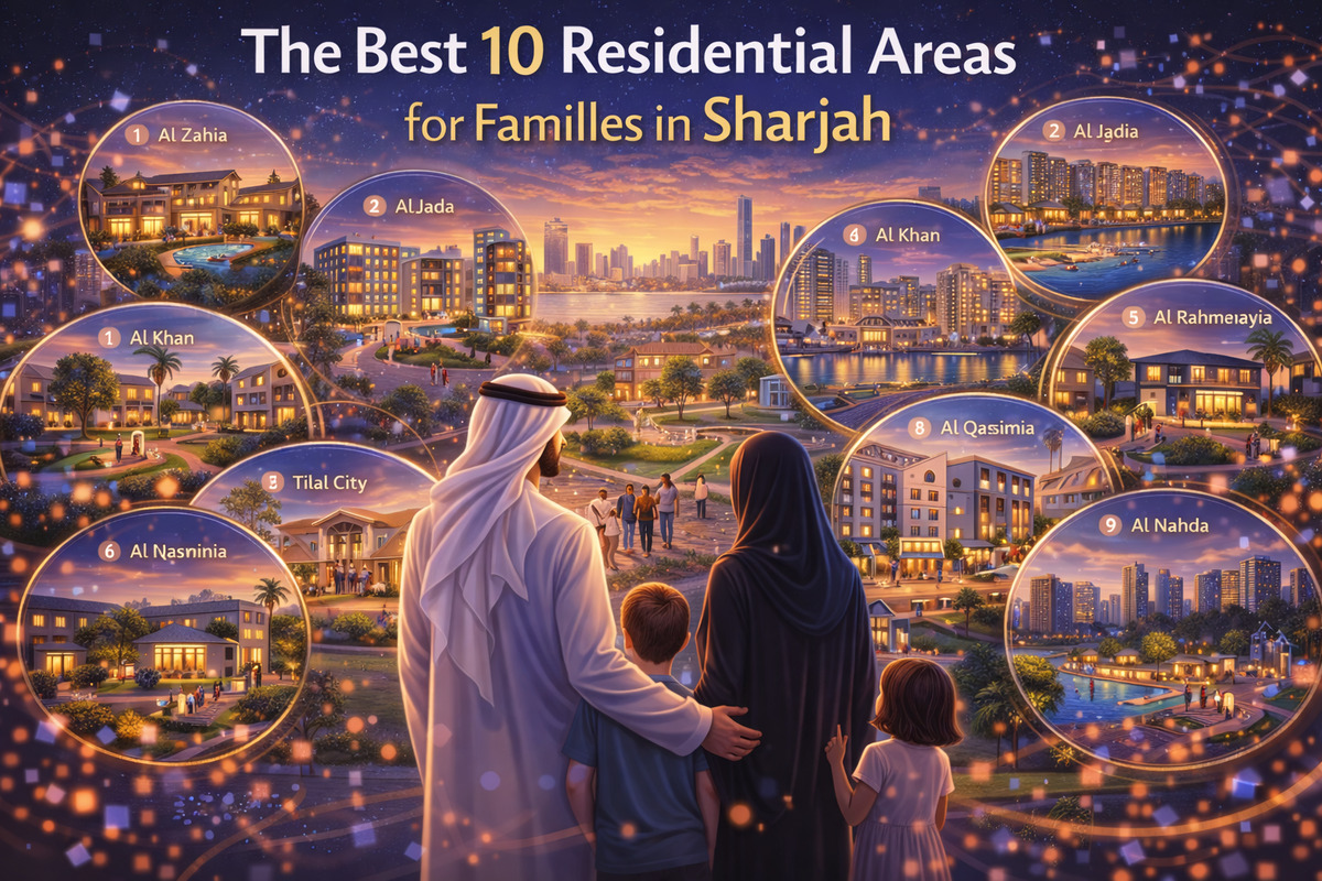 The Best 10 Residential Areas For Families In Sharjah