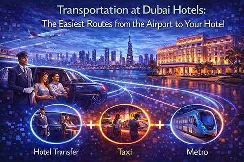 Transportation At Dubai Hotels: The Easiest Routes From The Airport To Your Hotel