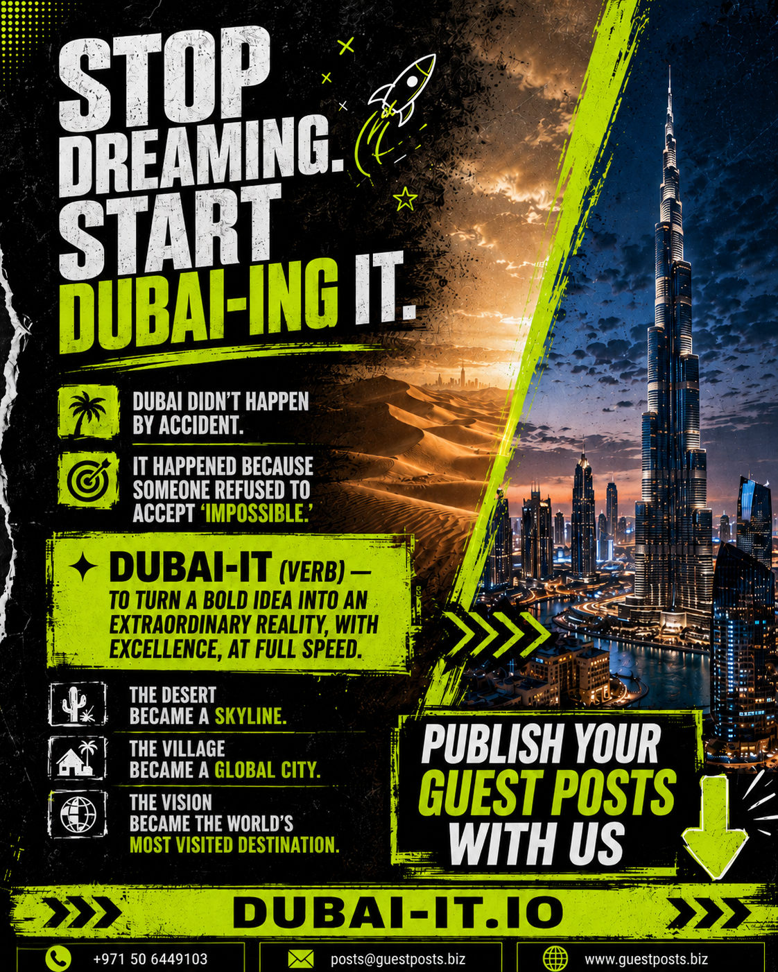 The Art of the Impossible: What It Really Means to “Dubai-it”