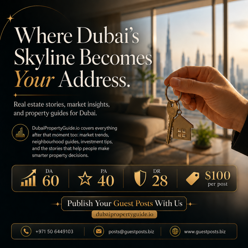 DubaiPropertyGuide.io – Setting Standards For Real Estate Reporting
